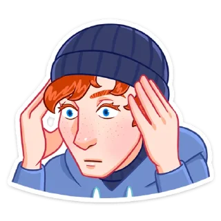 Sticker Думер Дэн :: @stickroom - 3