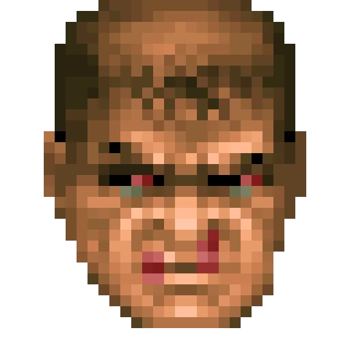 Sticker doomguyfull - 1