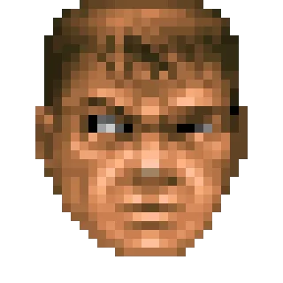 Стикер DoomGuy - 10