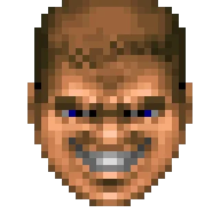 Стикер DoomGuy - 8