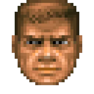 Стикер DoomGuy - 6