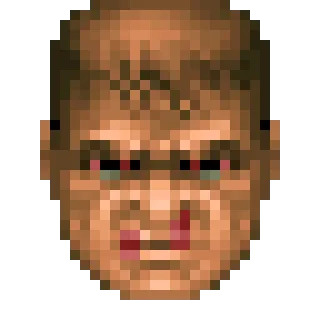 Стикер DoomGuy - 5
