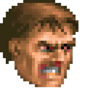 Стикер DoomGuy - 11