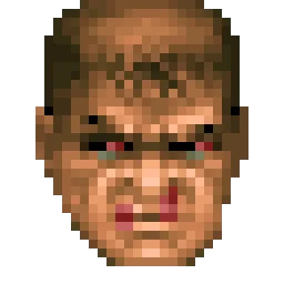 Стикер DoomGuy - 9