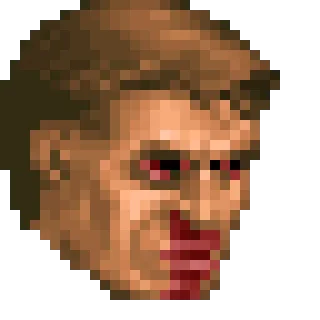 Стикер DoomGuy - 7