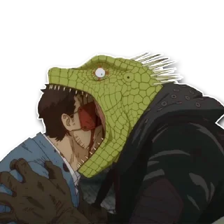 Стикер dorohedoro - 4