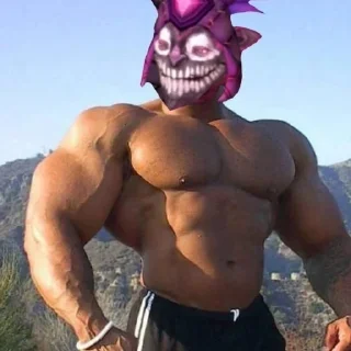 man cartoon barechested