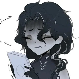 Sticker 𝕯𝖔𝖙𝖙𝖔𝕷𝖔𝖓𝖊.cr @zefiraine.By @Be_rt. - 4