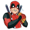 Стикер Deadpool (@TgSticker) - 8
