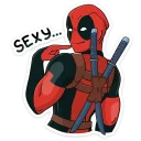 Стикер Deadpool (@TgSticker) - 10