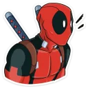 Стикер Deadpool (@TgSticker) - 4