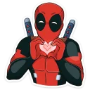 Стикер Deadpool (@TgSticker) - 3