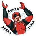 Стикер Deadpool (@TgSticker) - 7