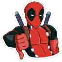 Стикер Deadpool (@TgSticker) - 1