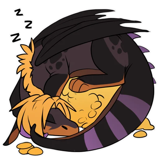 Sticker dragonZazush - 1