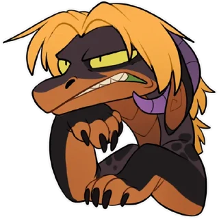 Sticker Zazush the dragon - 11