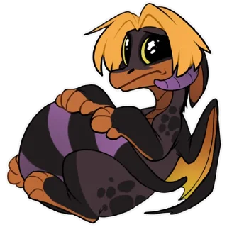 Sticker Zazush the dragon - 8