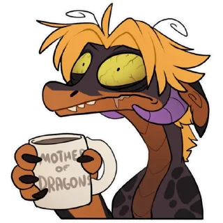 Sticker Zazush the dragon - 5