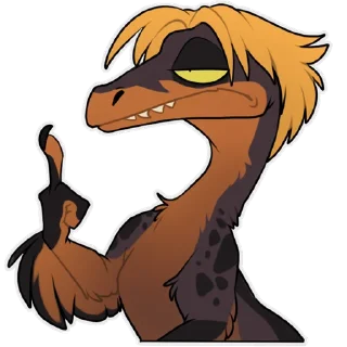 Sticker Zazush the dragon - 1