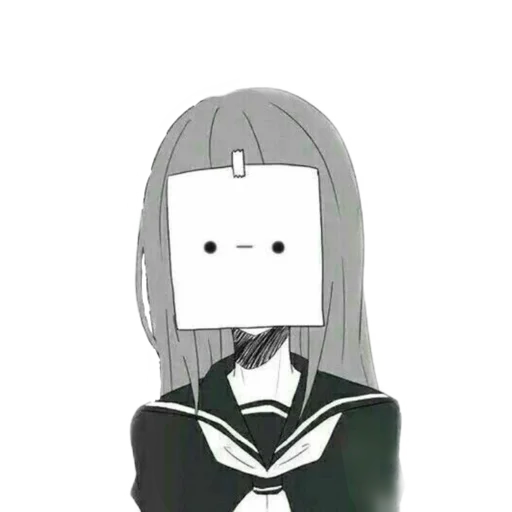 эскиз аниме иллюстрация