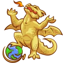 Sticker Дракоха - 3