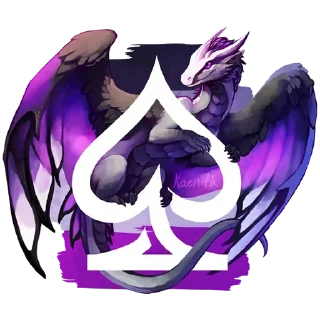 Стикер Драконы - 10