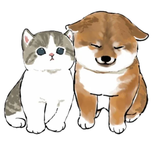 Sticker ♡котятки♡ - 0