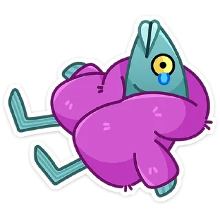 Sticker Шура под шубой :: @stickroom - 4