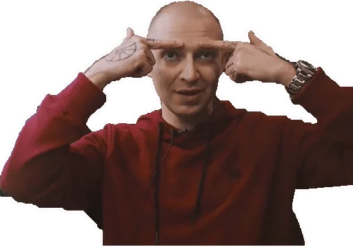 Стикер drunkoxxxymiron - 1