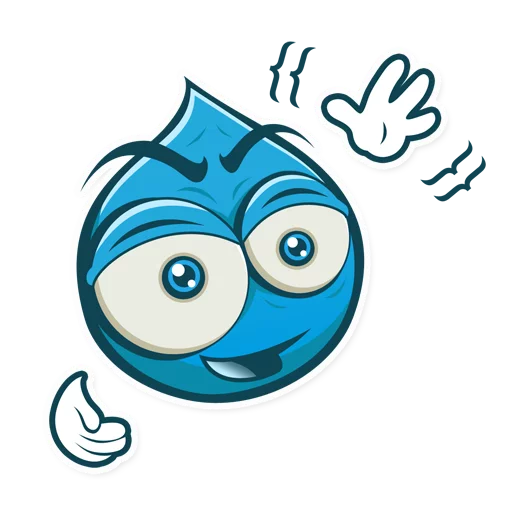 Стикер Drupal_Fairy by @illustranger - 7