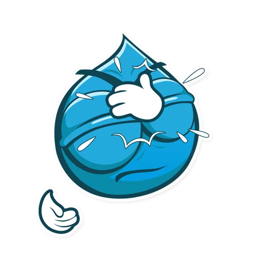 Стикер Drupal_Fairy by @illustranger - 6