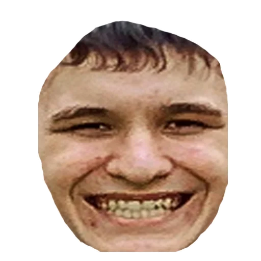 smile tooth forehead