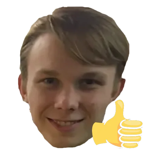 human face smile forehead