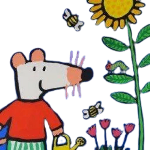 детское искусство рисование цветок