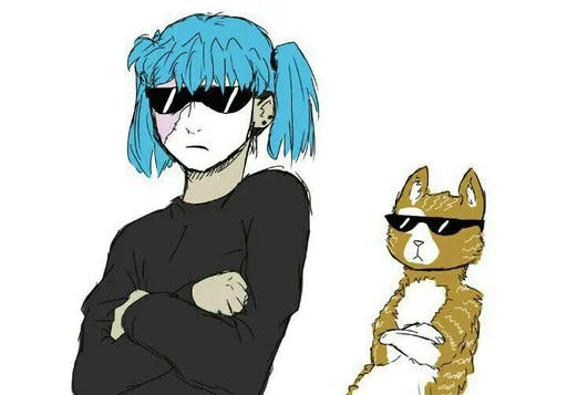 Стикер Sally Face - 4