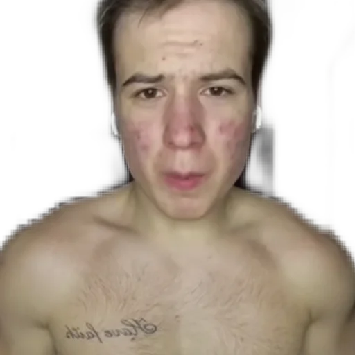 person human face neck