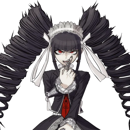 аниме эскиз иллюстрация