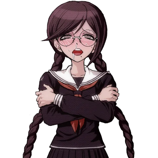 аниме мультфильм человеческое лицо