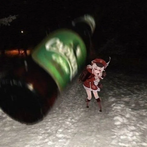 снег безалкогольный напиток бутылка