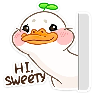 Sticker Утошка от @TgSticker - 0