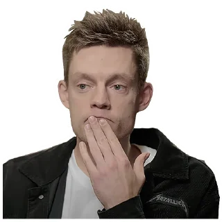 Sticker Дудь слушает интеллектуала - 6