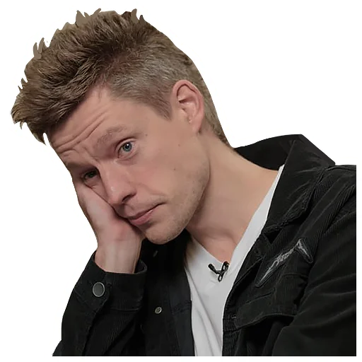 Sticker Дудь слушает интеллектуала - 5