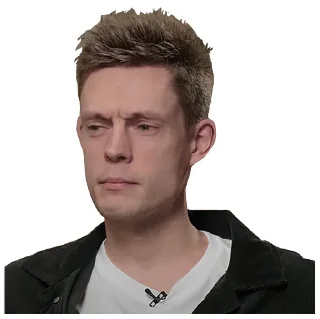 Sticker Дудь слушает интеллектуала - 0