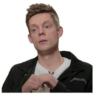 Sticker Дудь слушает интеллектуала - 2