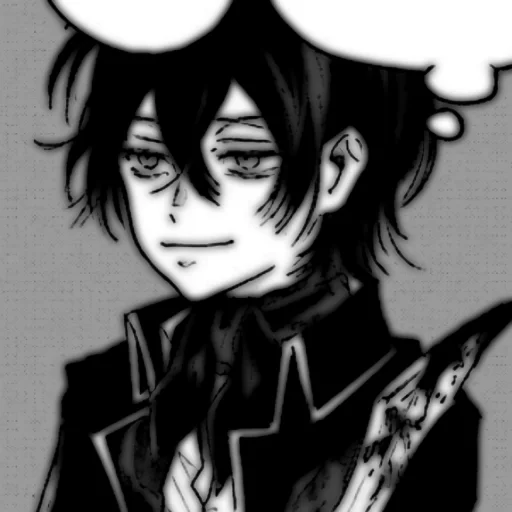 эскиз иллюстрация аниме