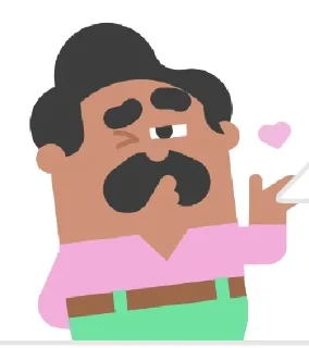 Стикер duo wtf - 3