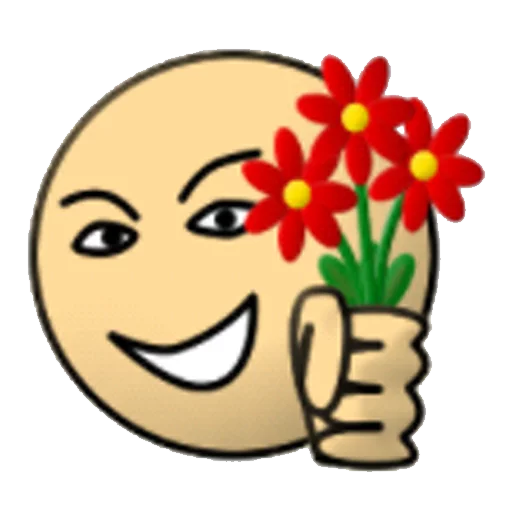 flower cartoon clipart