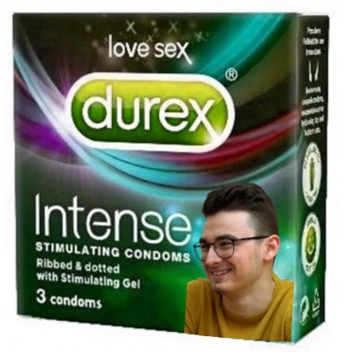Sticker Brian Durex😏 - 1
