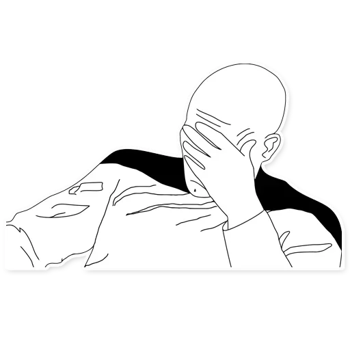 эскиз рисование Белый