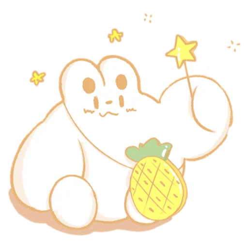 Стикер Cuterabbit=͟͟͞͞♡٩(๑❛ᴗ❛๑)۶ - 0